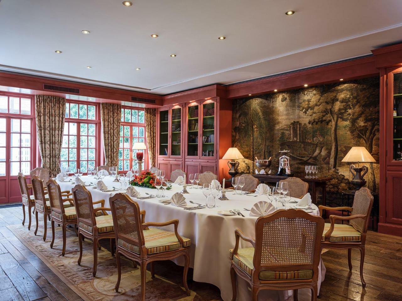 Althoff Hotel Fuerstenhof Celle Exteriér fotografie The dining room